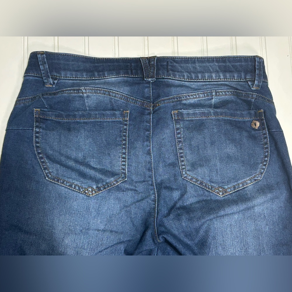 NWOT Democracy Blue Denim Jegging Ab Solution Booty Lift Jeans size 10 - Picture 12 of 13